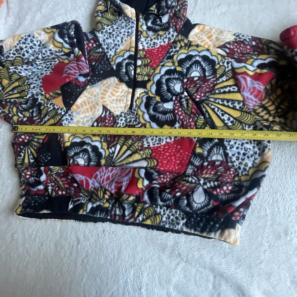 Free People Movement Wild And Free Wildflower Fleece Zip Pullover Hoodie XL NWOT - Picture 2 of 8